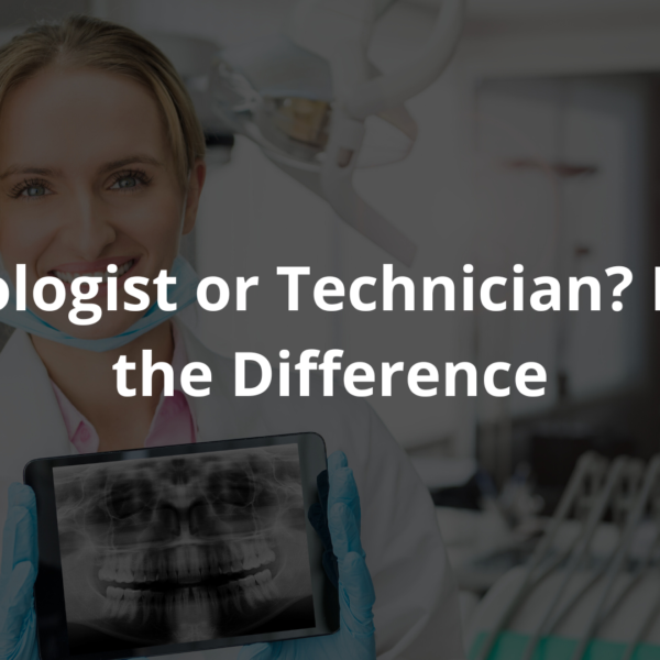 radiologist vs technician