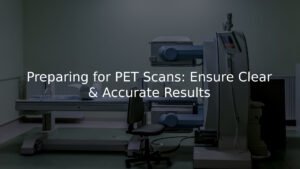 preparing for PET scans