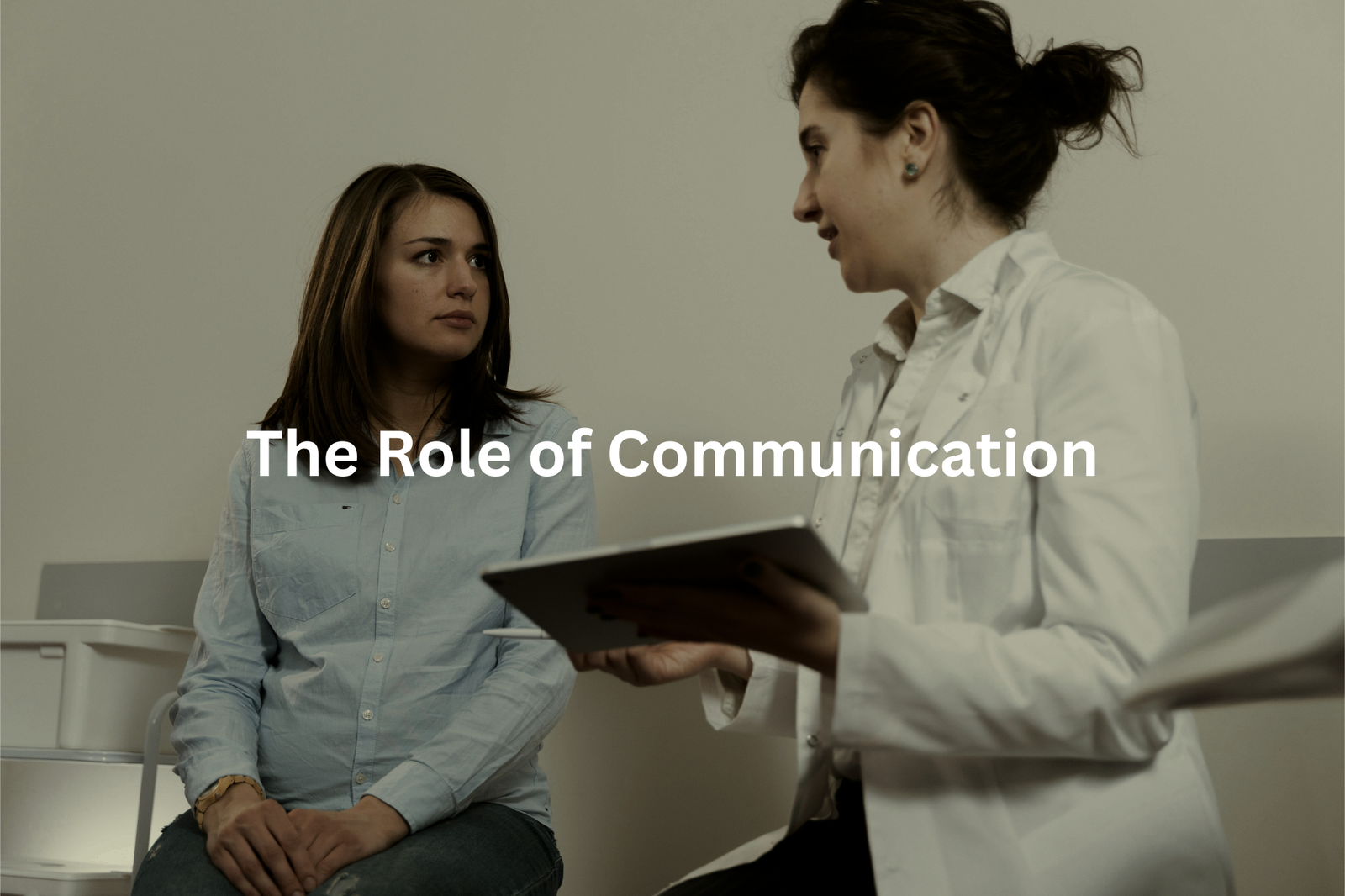 An image depicting a discussion between two individuals emphasizing the role of communication in interpersonal relationships