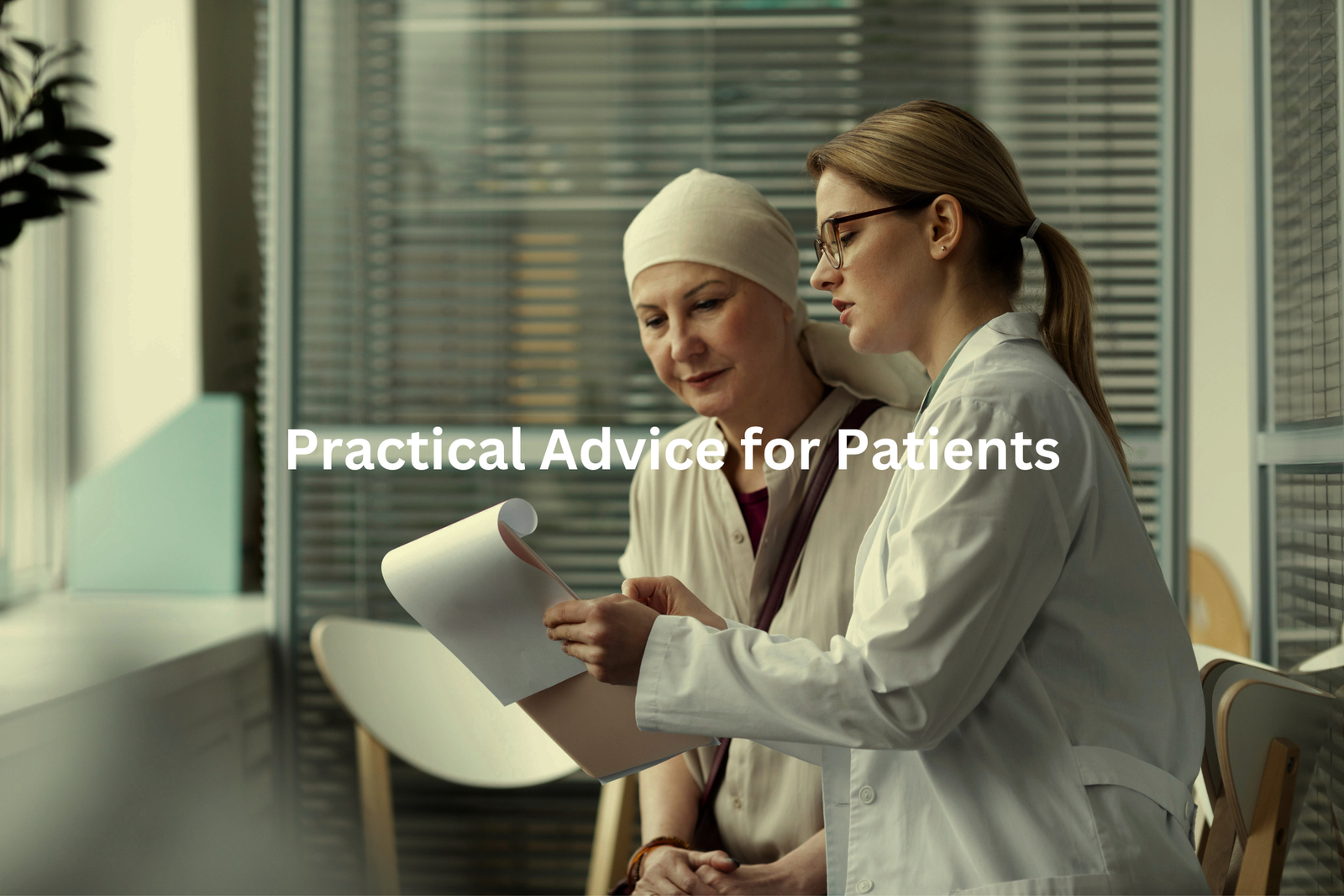 Healthcare Professionals Discussing Treatment Options The image depicts two medical professionals a woman wearing a headscarf and a younger woman wearing glasses having a conversation while referring to documents or files This suggests they are discussing patient care and treatment plans