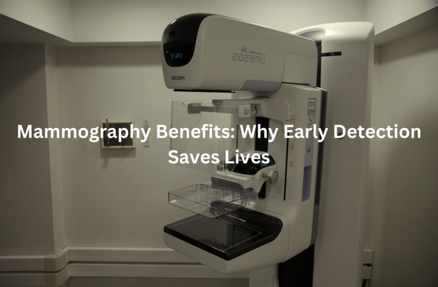 Medical imaging device: A mammography machine, a crucial tool for early detection of breast cancer, takes center stage in this image.