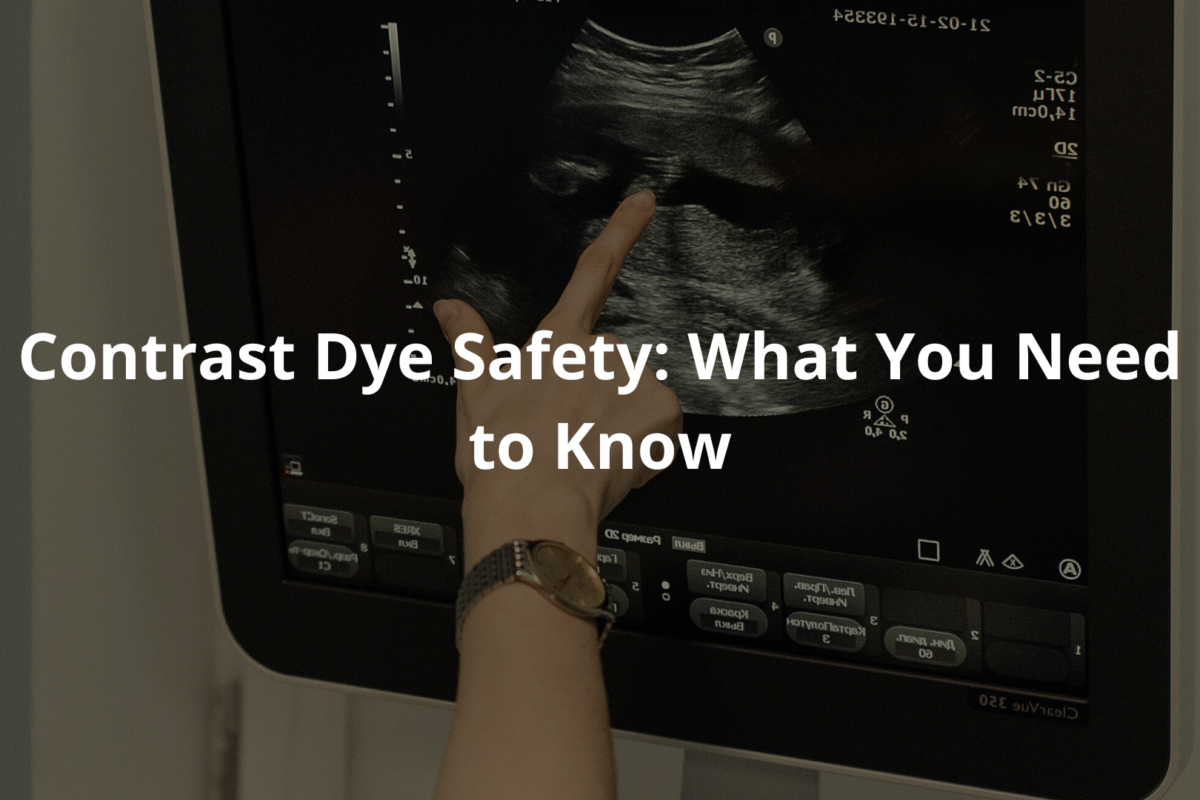 Contrast Dye Safety