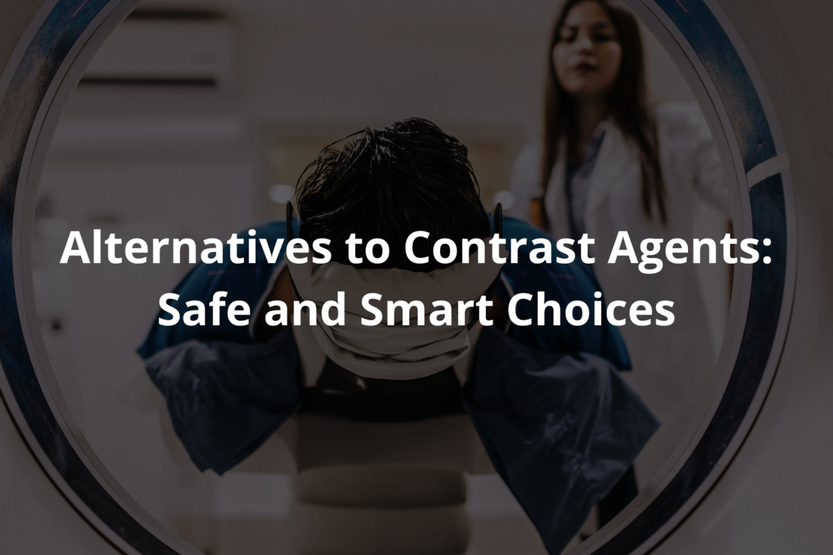 Alternatives to Contrast Agents