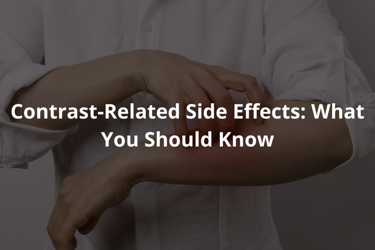 Contrast-Related Side Effects
