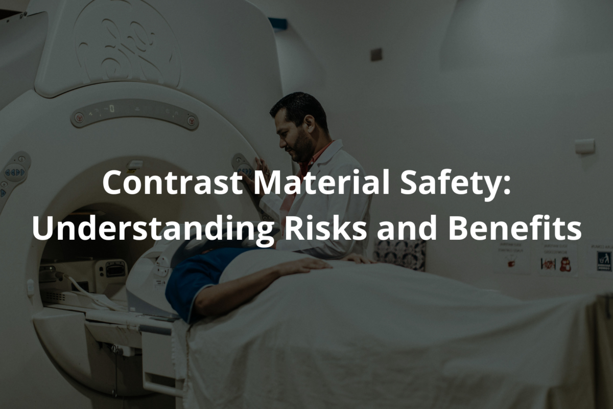 Contrast Material Safety
