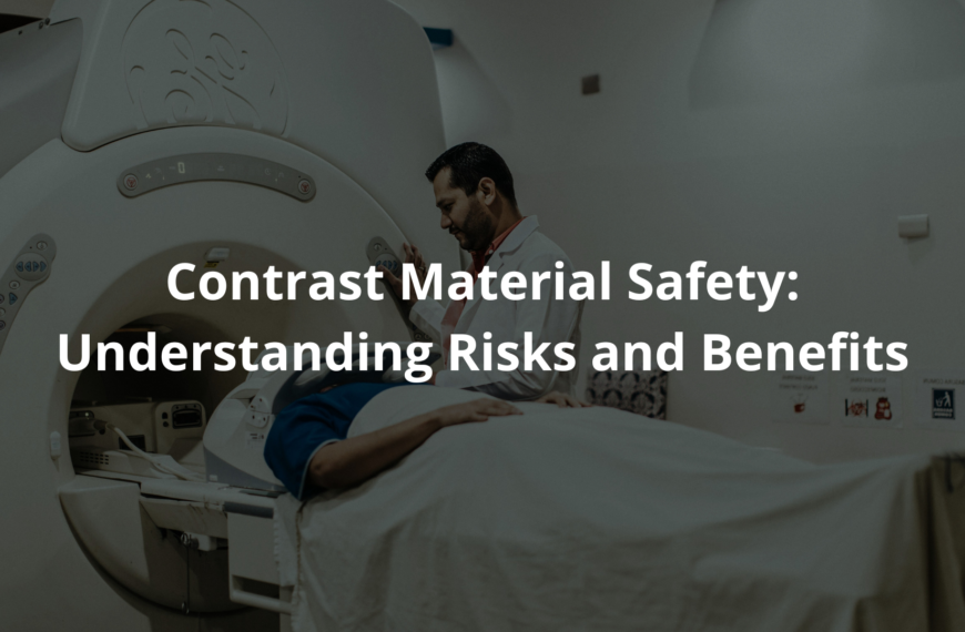 Contrast Material Safety